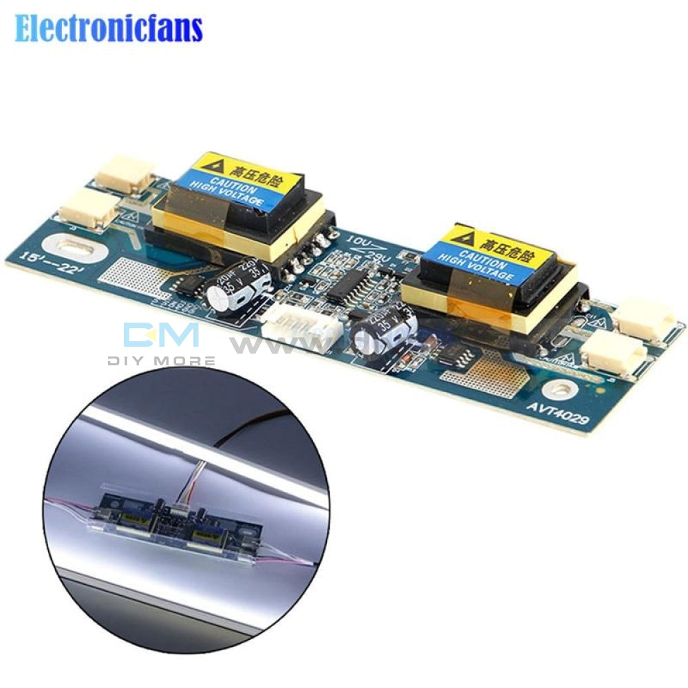 Ccfl Inverter 4 Lamp Universal Inverter 10V 30V Lcd Monitor Lamp For Laptop 15 22 Widescreen Diy