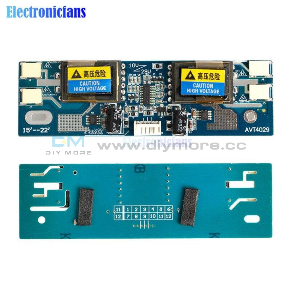 Ccfl Inverter 4 Lamp Universal Inverter 10V 30V Lcd Monitor Lamp For Laptop 15 22 Widescreen Diy
