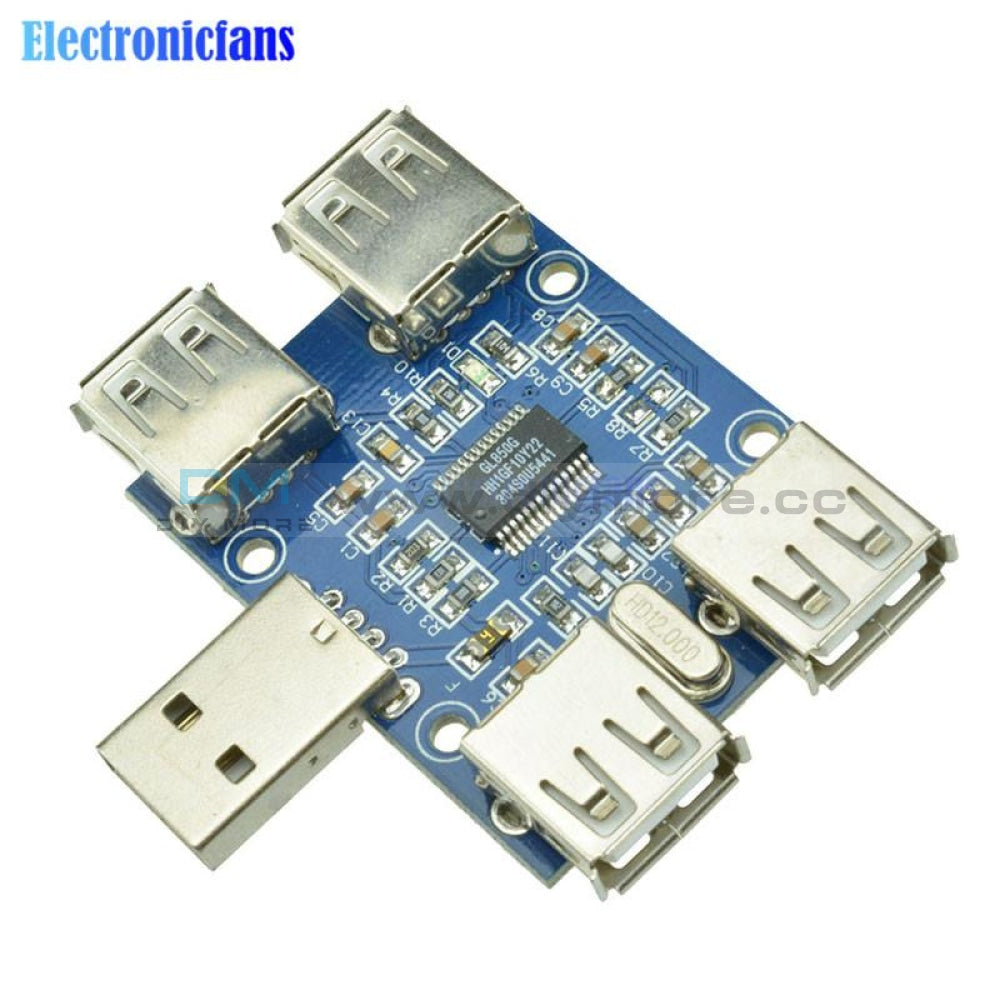 Dc 5V Usb Hub Usb2.0 Hub Concentrator 4 Female Expansion Board Module Four Interface Gps/gprs