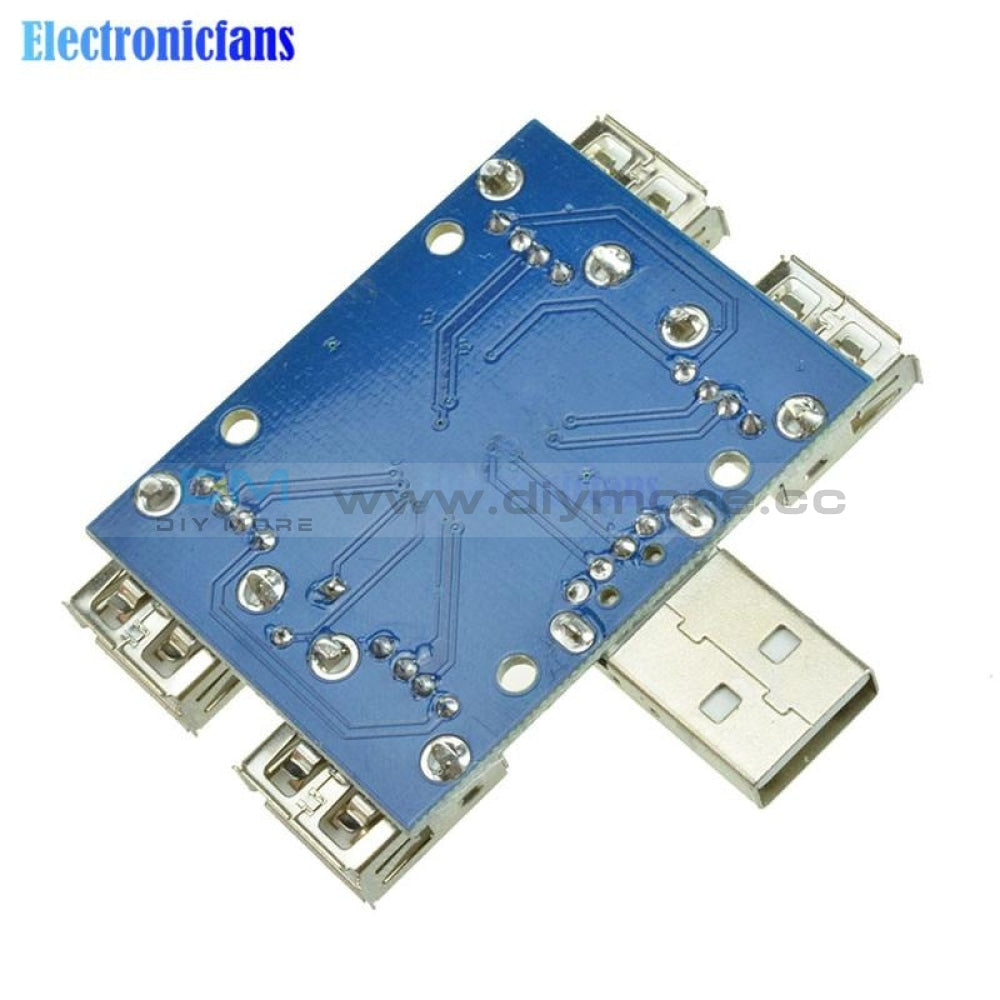 Dc 5V Usb Hub Usb2.0 Hub Concentrator 4 Female Expansion Board Module Four Interface Gps/gprs