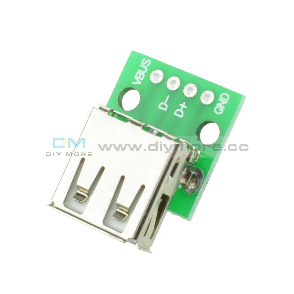 Usb Female Port Connector Breakout Board Power 2.54Mm Header For Arduino Tools