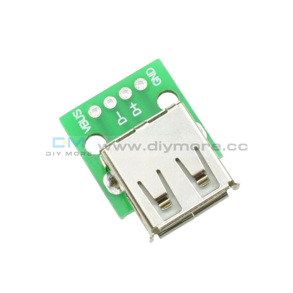 Usb Female Port Connector Breakout Board Power 2.54Mm Header For Arduino Tools