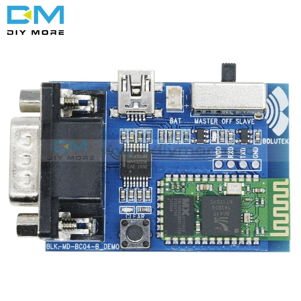 Rs232 Bluetooth Serial Adapter Board Communication Master Slave 2 Modes 5V Mini Usb Port Profile