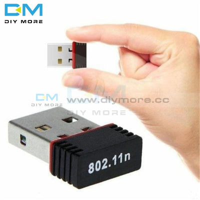 Mini Wireless 150Mbps Usb2.0 Adapter Wifi 802.11B/g/n 150M Network Lan Card 2.4Ghz Led Light