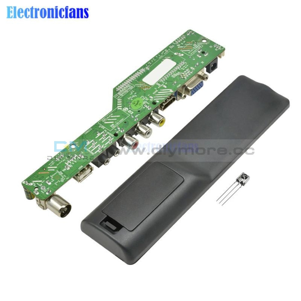 New Universal Lcd Controller Board Resolution Tv Motherboard Vga/hdmi/av/tv/usb Hdmi Interface