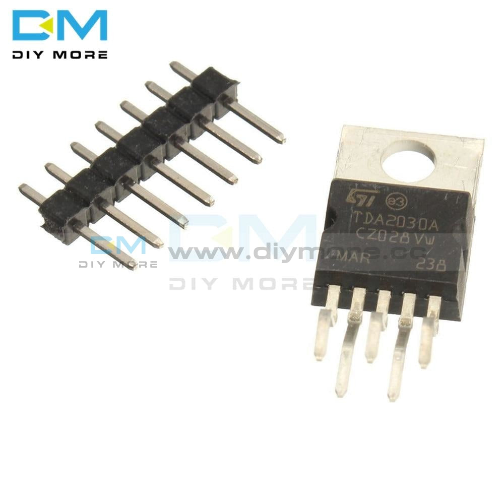 Tda2030A Tda2030 Electronic Audio Power Amplifier Board Module Mono 18W Dc 9V 24V Computer Active