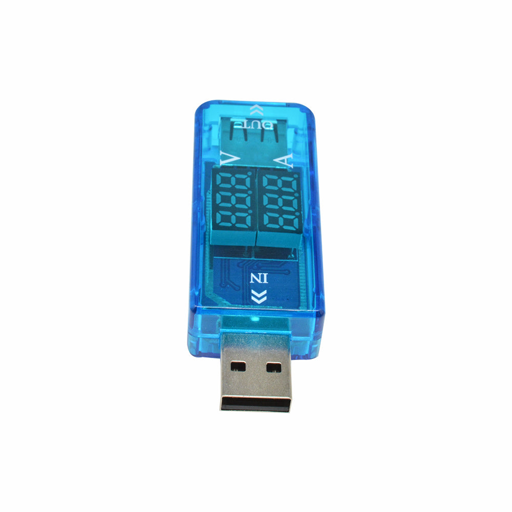 Digital USB Current Voltage Meter 5V Voltmeter Ammeter Power Detector 3 digit
