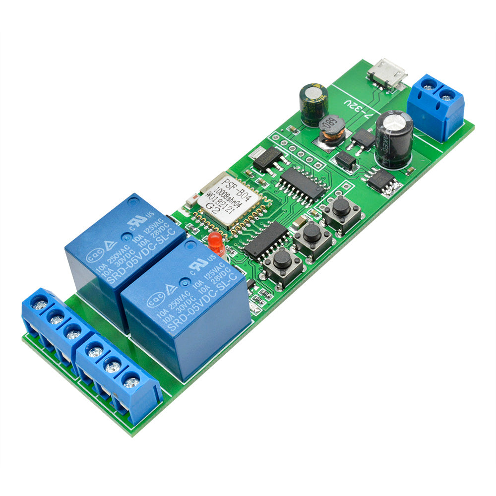 DC 7-32V 2/4 Channel Smart Switch WiFi Wireless Relay Module Home Remote Control
