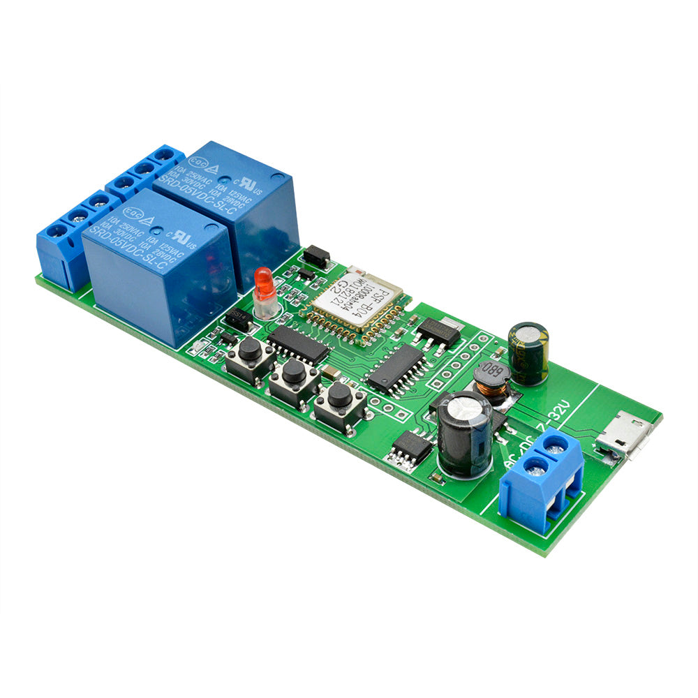 DC 7-32V 2/4 Channel Smart Switch WiFi Wireless Relay Module Home Remote Control