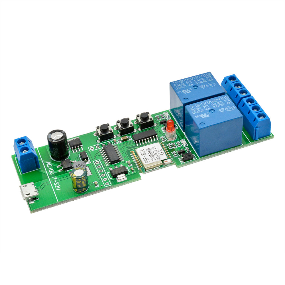 DC 7-32V 2/4 Channel Smart Switch WiFi Wireless Relay Module Home Remote Control