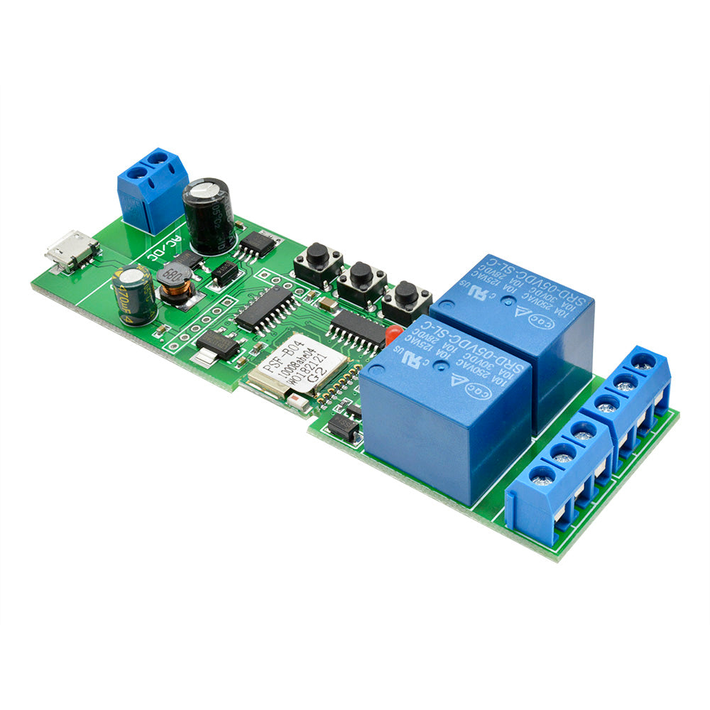 DC 7-32V 2/4 Channel Smart Switch WiFi Wireless Relay Module Home Remote Control