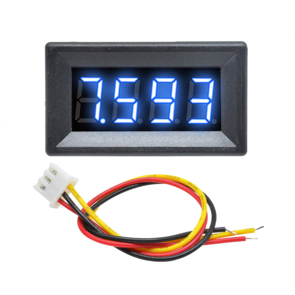 0.36inch LED Display Three-wire 4-30V DC Voltmeter Voltage Meter Panel