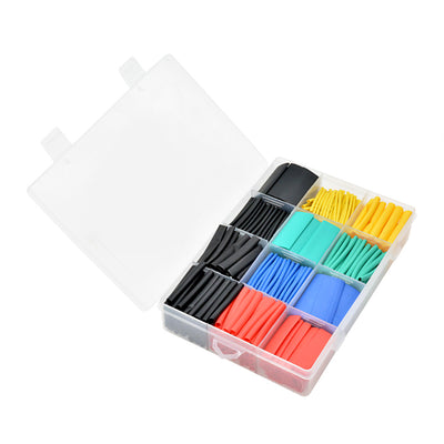 560pcs Color Insulated Heat Shrink Tube Shrinkable Tubing Wire Cable Wrap Kit