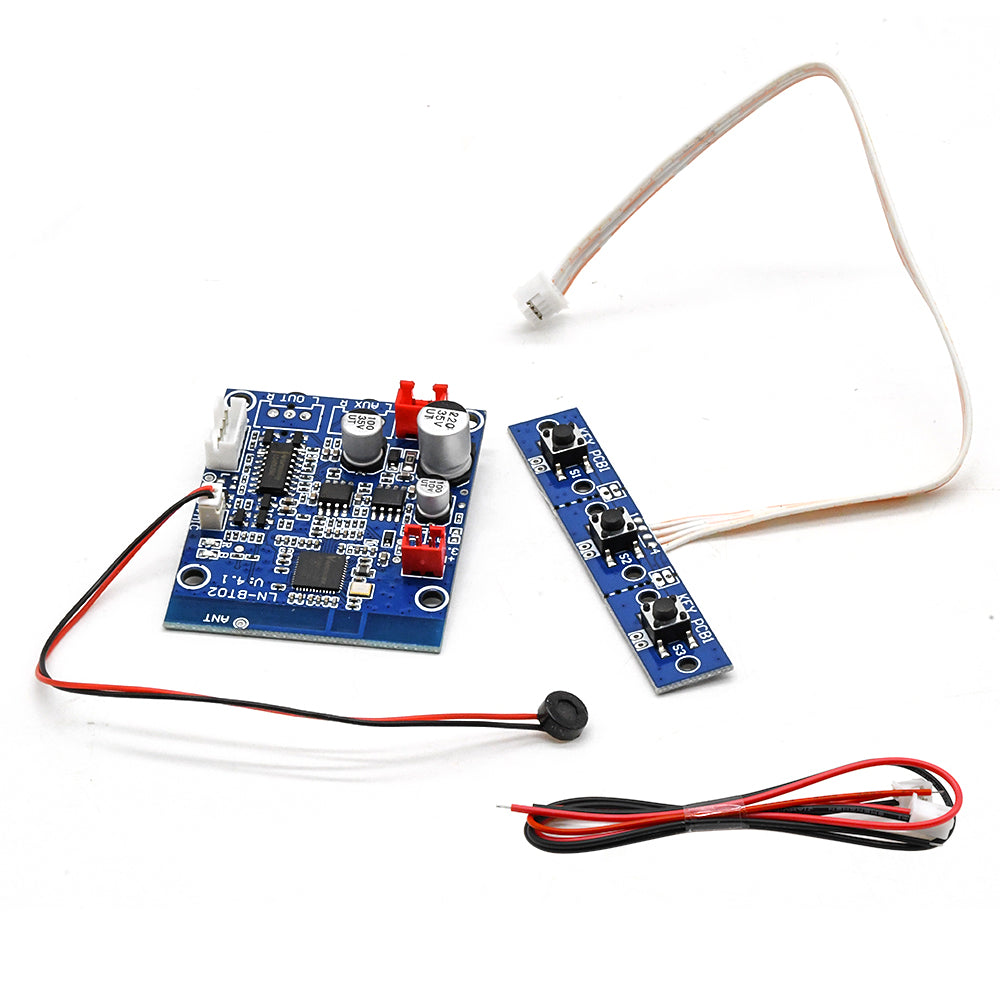 DC3.6-30V car bluetooth audio receiving module 3.5MM headphone jack input and output b