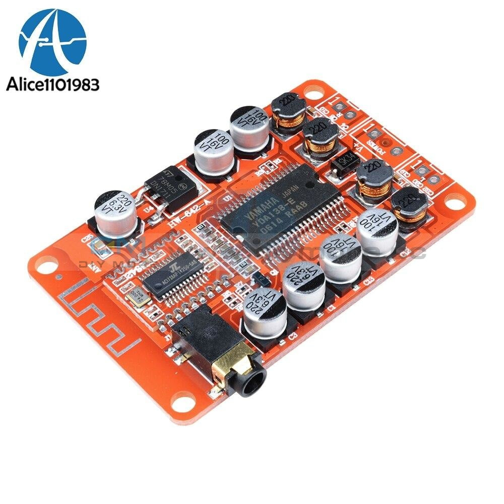 Yda138 Dc 12V Stereo Bluetooth Digital Audio Amplifier Module Board Class D 2X15W 2 Channel 2Ch