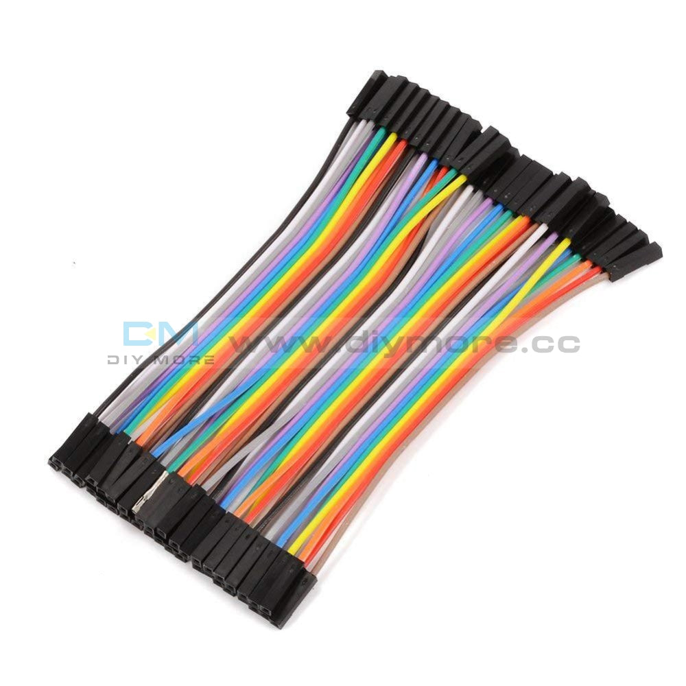 10Cm 40Pin Male To Male/ M-F/f-F Wire Jumper Breadboard Multicolored Dupont Ribbon Cables Kit For