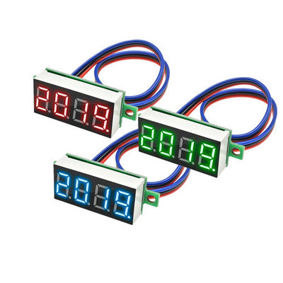 LED Voltmeter Digital Voltage Tester DC 0-100V 0.36