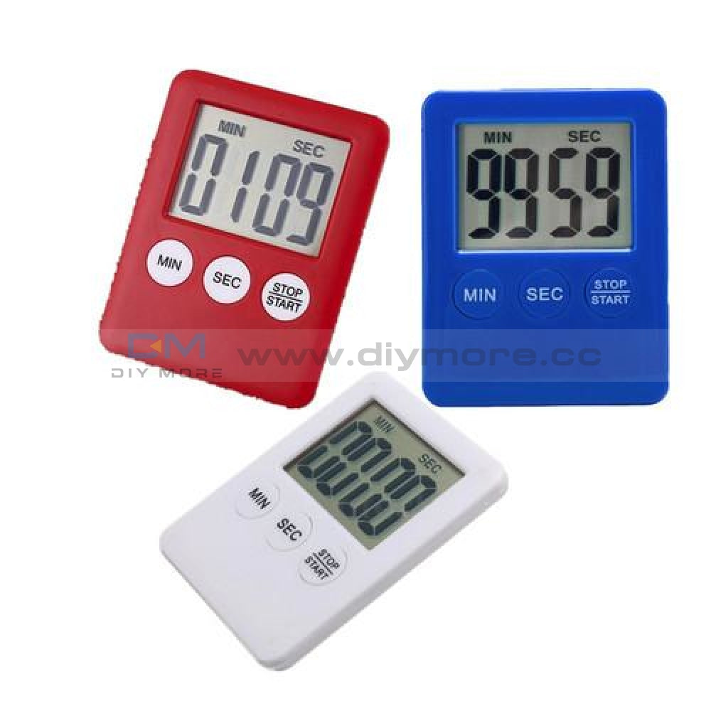 Mini Lcd Kitchen Alarm Digital Timer Cooking Count Up Countdown Tools Display Module