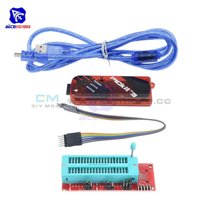 Diymore Pickit3 Emulator Programmer Debugger Jumper Wire Mini Usb Cable With Adapter Board Tools