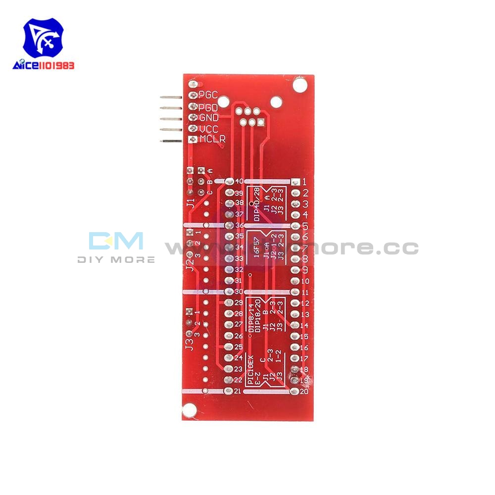 Diymore Pickit3 Emulator Programmer Debugger Jumper Wire Mini Usb Cable With Adapter Board Tools