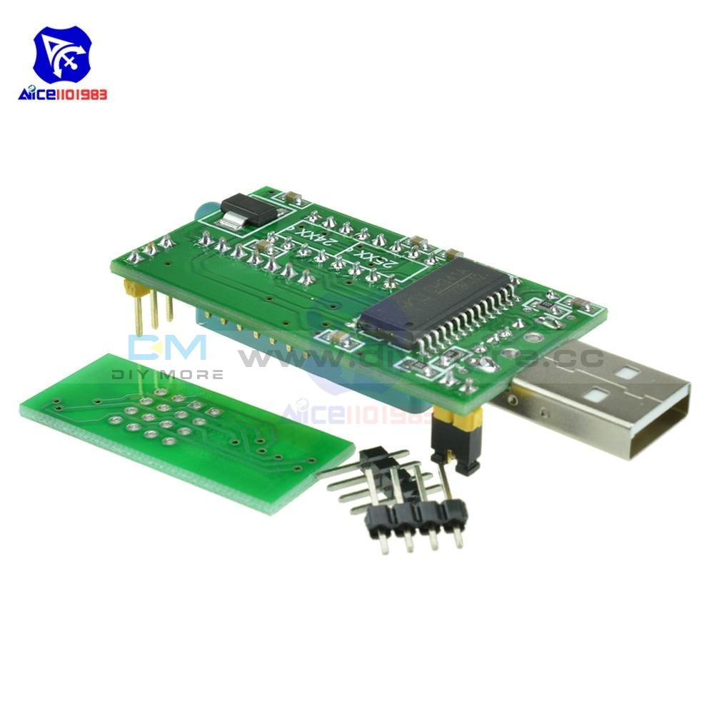 Diymore Usb 2.0 To Ttl Serial Programmer Ch341A Router Support 24 Eeprom Writer 25 Spi Flash Bios