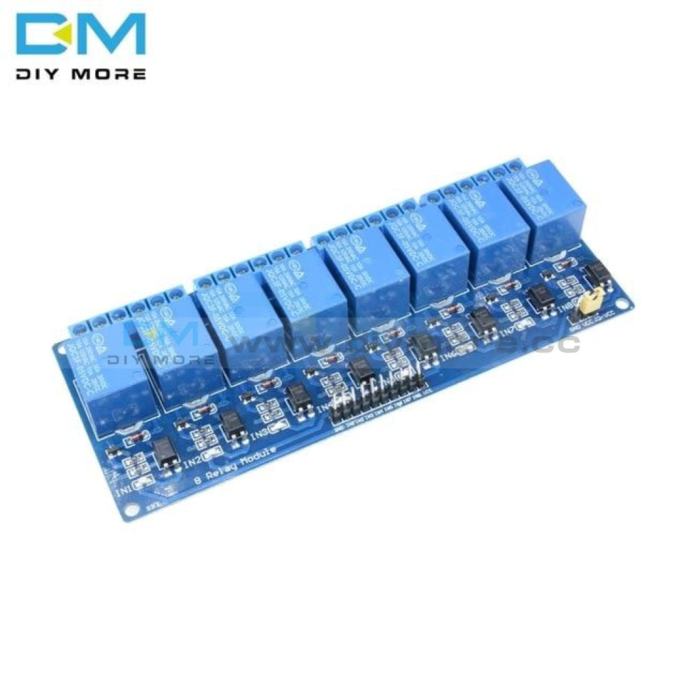 12V/4 Channel Relay W/ Optocoupler Support High Low Level Trigger
