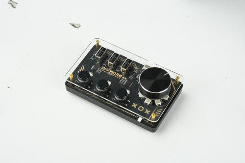DC 5V 3 programmable keys UsB HID controller custom keyboard with ECll rotary encoder Type C