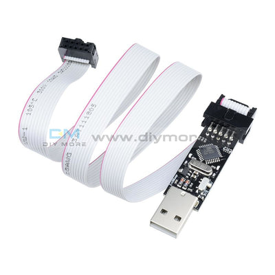 Usbasp Usbisp Avr Programmer Usb Atmega8 With 10Pin Cable Adapter Module