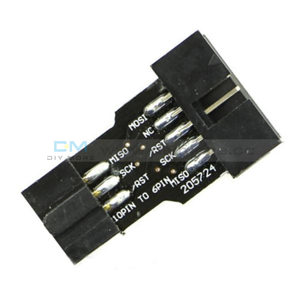 10Pin To 6Pin Interface Adapter Converter For Avrisp Mkii Module