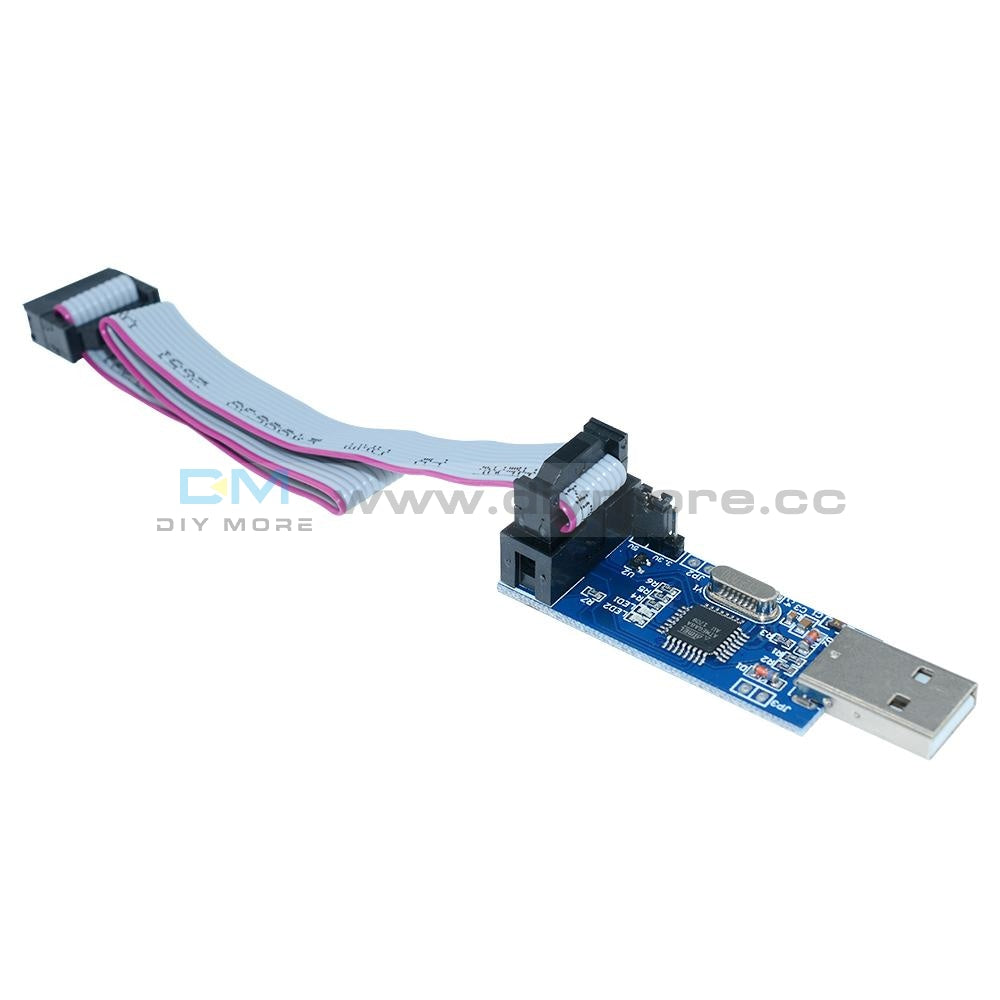 Usbasp Usbisp Avr Programmer Adapter 10 Pin Cable Usb Atmega8 Atmega128 Module