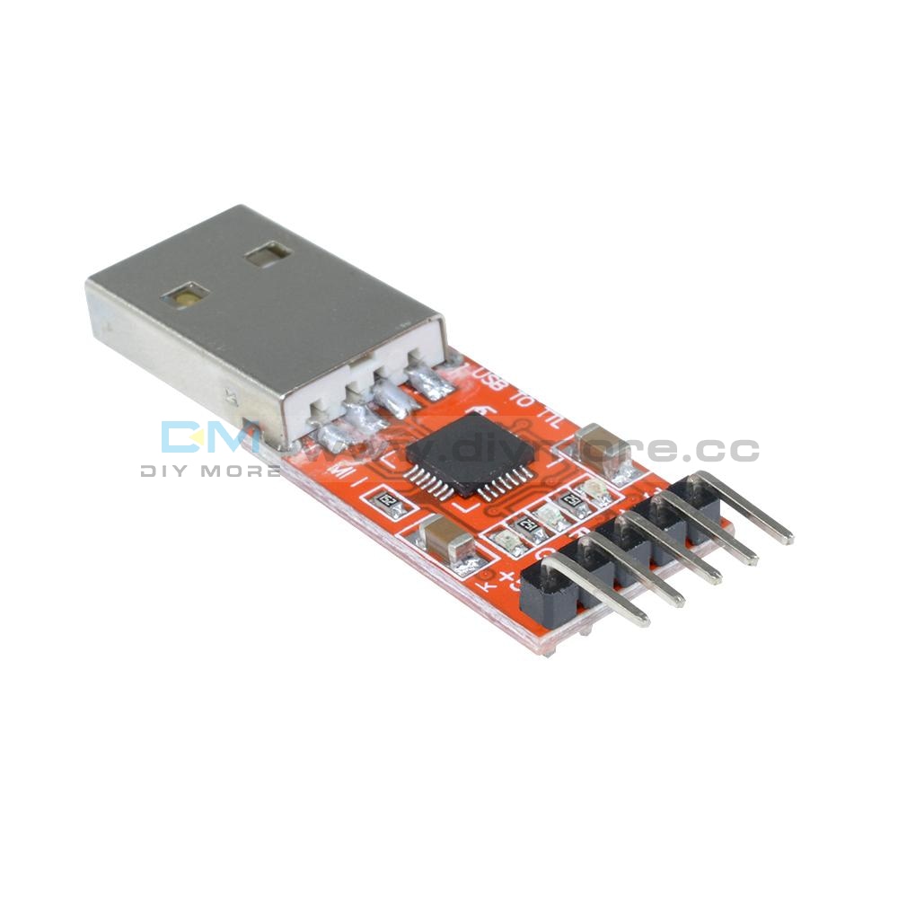 Usb 2.0 To Ttl Uart 5Pin Module Serial Converter Cp2102 Stc Prgmr With Free Cable Adapter
