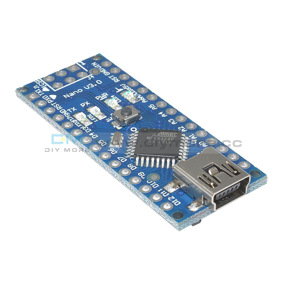 Microcontroller Mini Usb Mini USB Nano 3.0 Atmega328P-AU Atmega328 Microcontroller – diymore
