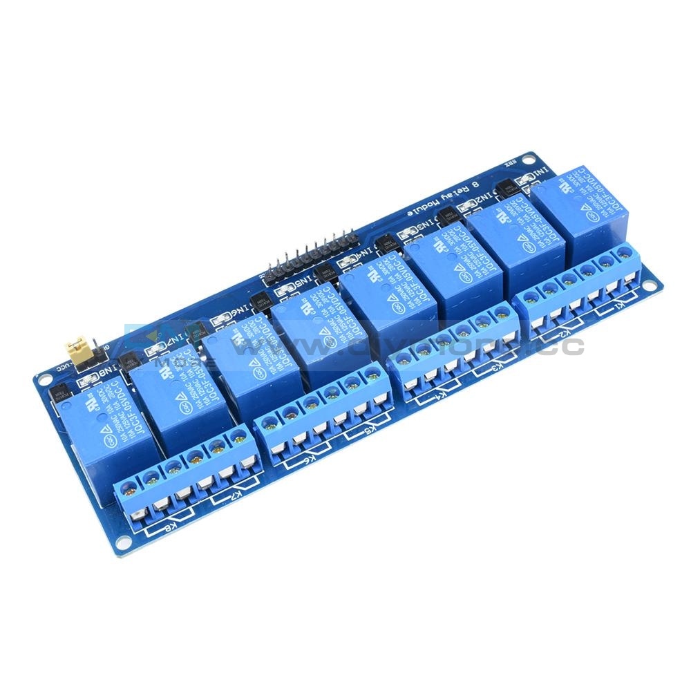 5V 8 Channel Relay Module With Optocoupler For Arduino Delay Switch