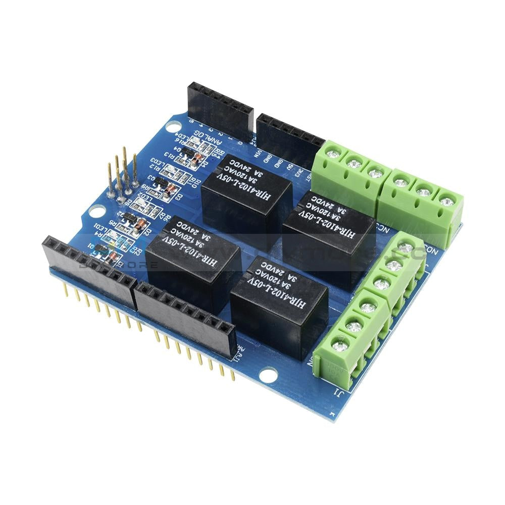 4 Channel Relay Shield 5V 4 Channel Relay Shield Module – diymore