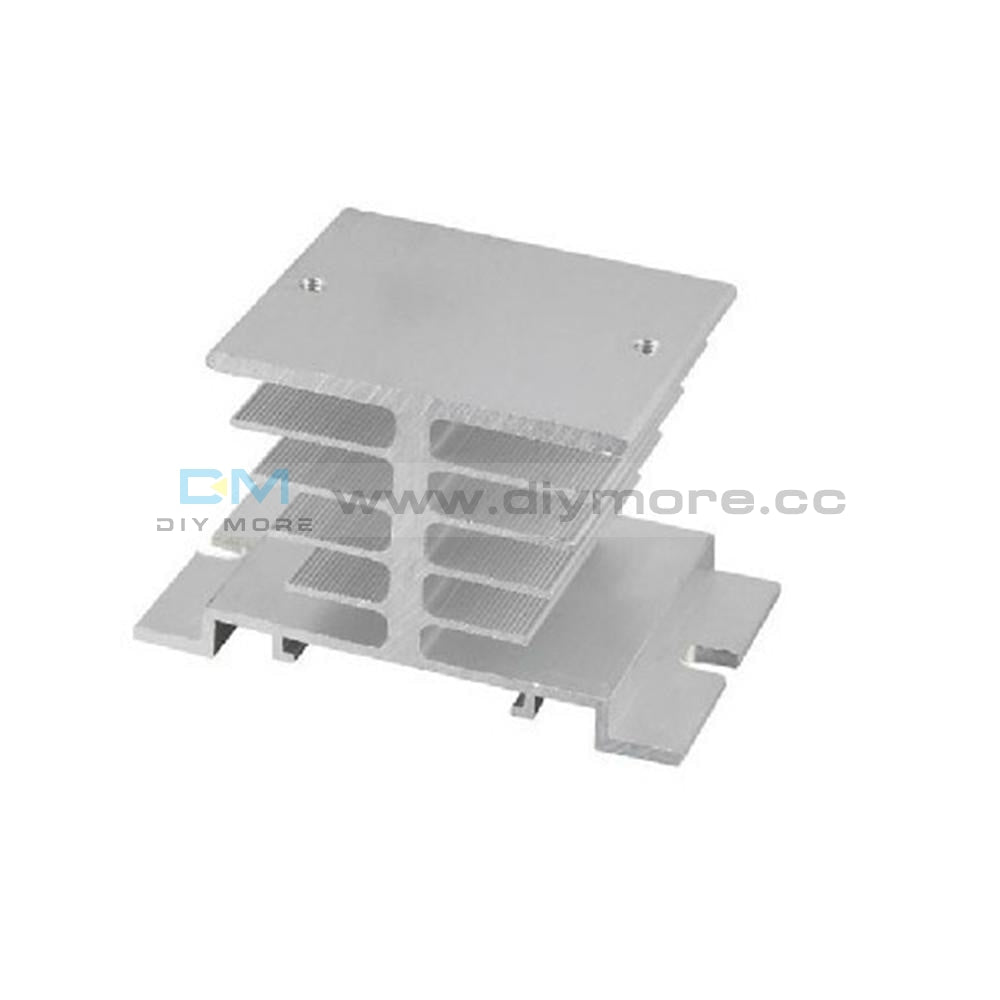 Aluminum Heat Sink For Solid State Relay Ssr Small Dissipation 10A-40A Wc Module