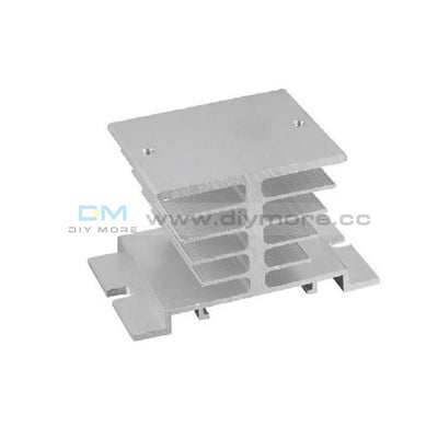 Aluminum Heat Sink For Solid State Relay Ssr Small Dissipation 10A-40A Wc Module