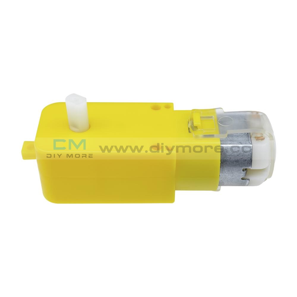 dc motor 3v-6v gear Gear Motor For Arduino Intelligent Car Gear Motor TT Motor Robot DC 3V – diymore