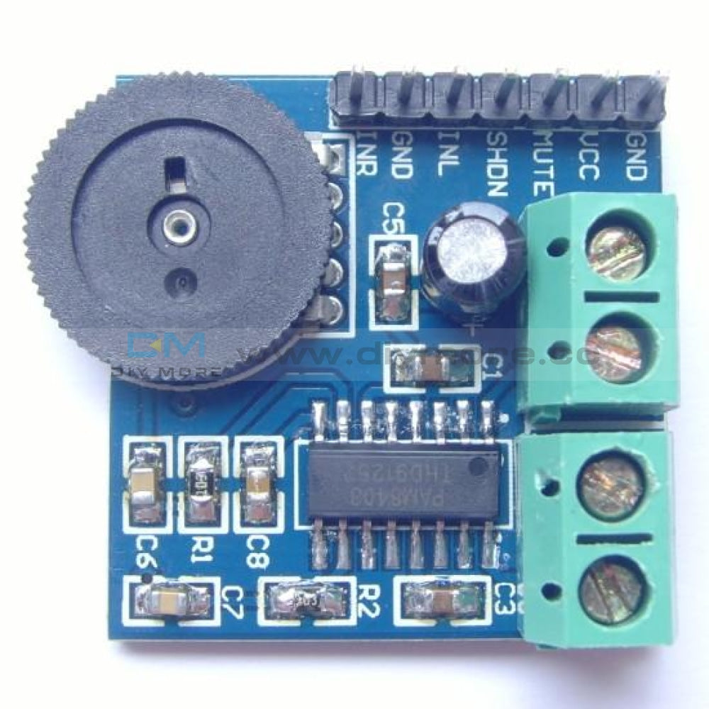 Pam8403 Mini Two-Channel Double Track Power Amplifier Volume Adjustment Module Board