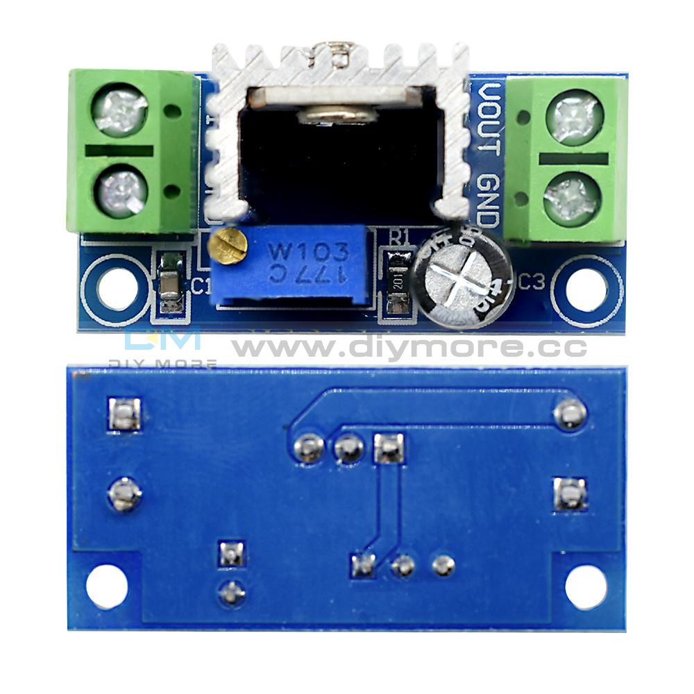 Lm317 Dc-Dc Linear Converter Buck Step Down Low Ripple Module Power Supply 1.5A