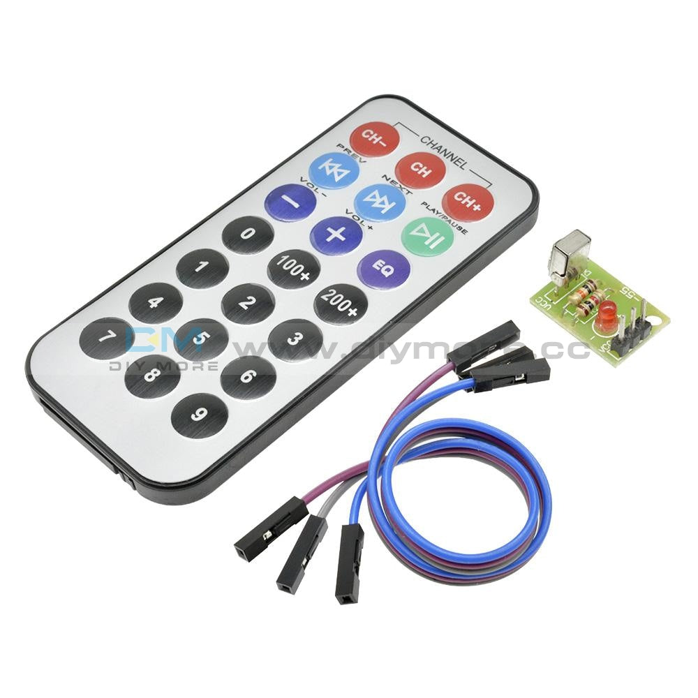 Hx1838 Vs1838 Nec Infrared Ir Wireless Remote Control Sensor Module For Arduino