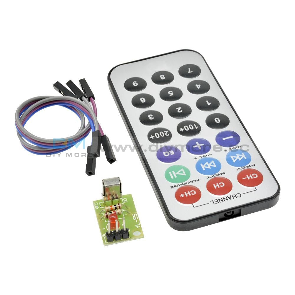 HX1838 VS1838 NEC Infrared IR Wireless Remote Control Sensor Module Fo ...