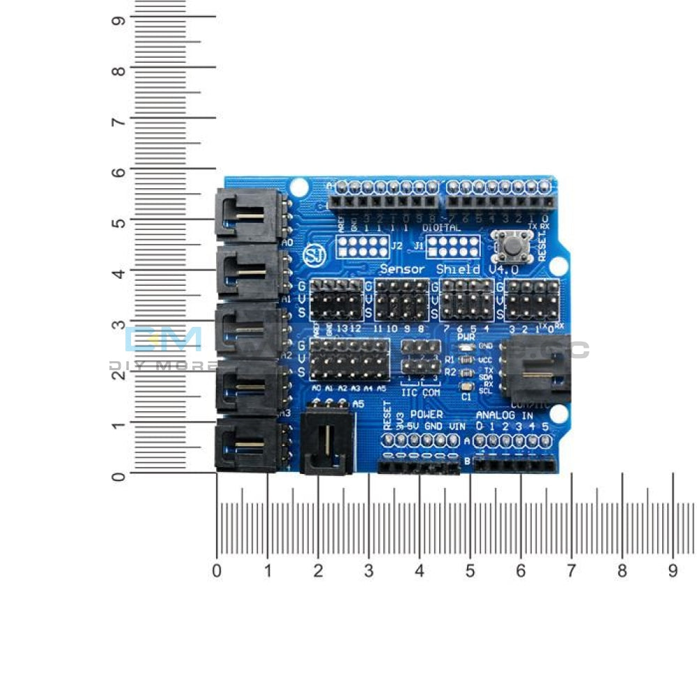 Duemilanove Mega Sensor Shield V4 Digital Analog Module Servo Motor For Arduino Uno Expansion