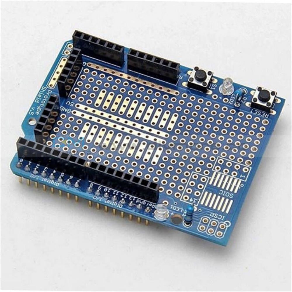 UNO Arduino Prototyping Shield Board Module + Mini Breadboard – diymore