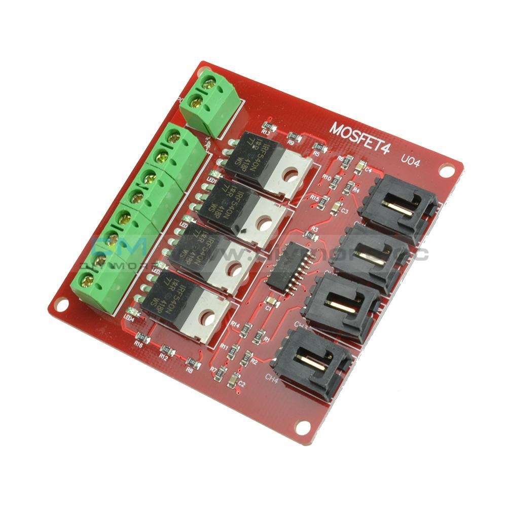 Four Button Module Arduino Specifications Four Channel 4 Route MOSFET Button IRF540 V2.0 MOSFET Switch Module fo ...