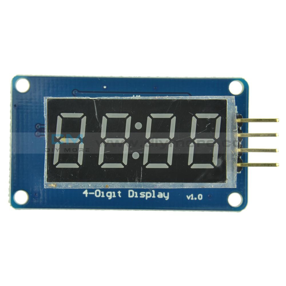 4 Bits Tm1637 Digital Tube Led Clock Display Module For Arduino Due Uno 2560 R3