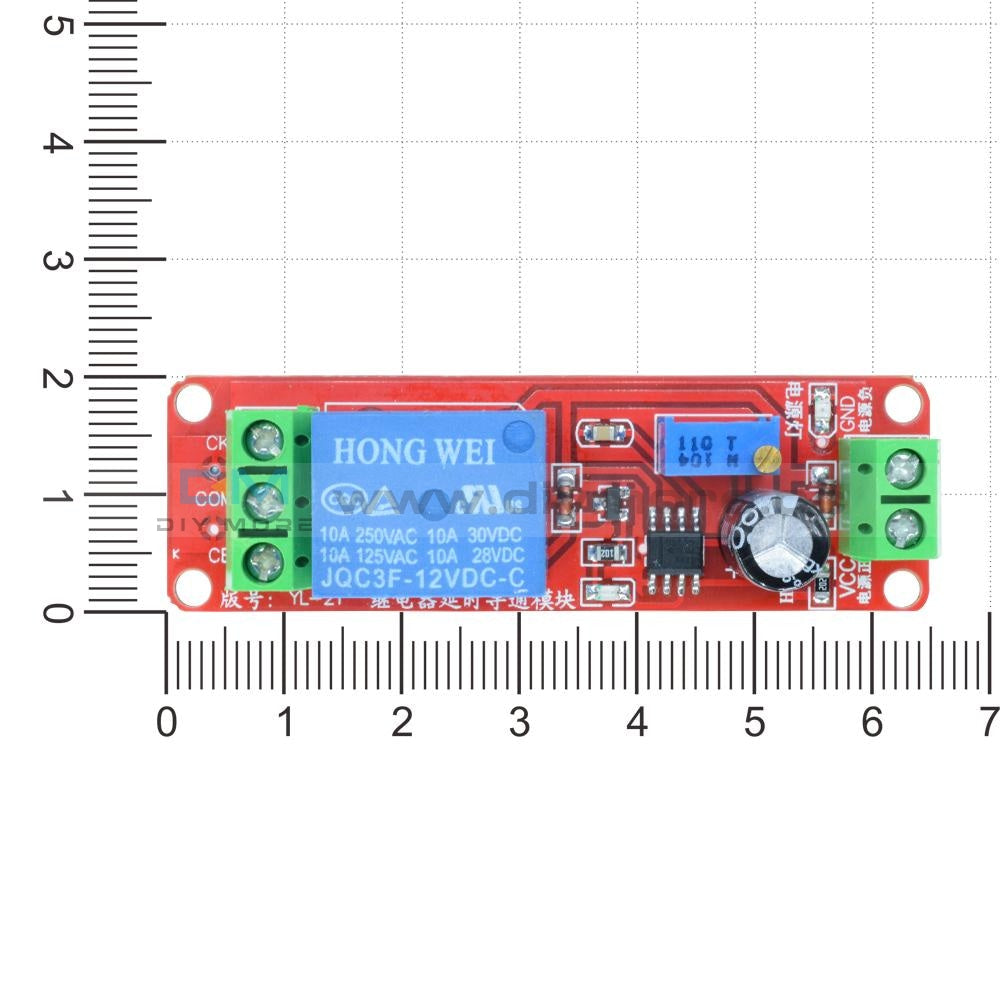 12V Delay Adjustable relay shield NE555 Timer Switch Module – diymore
