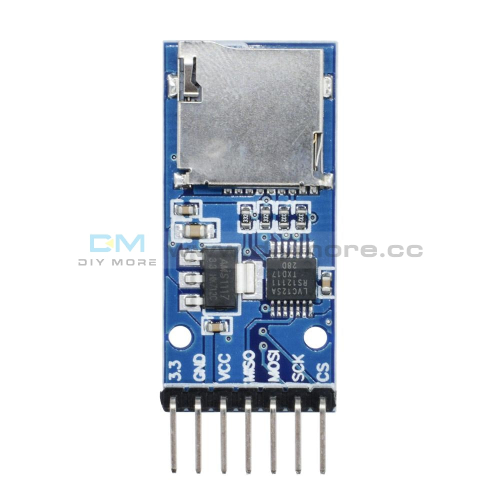 Micro Sd Storage Board Tf Card Memory Shield Module Spi Interface Level Converter For Arduino 3.3V