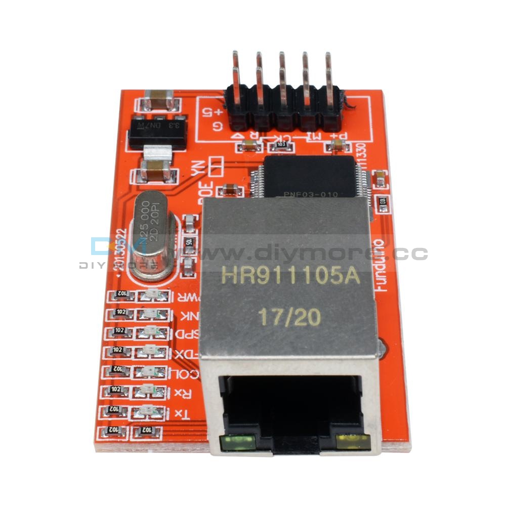 Mini W5100 LAN Ethernet Shield Network Module Board for Arduino – diymore
