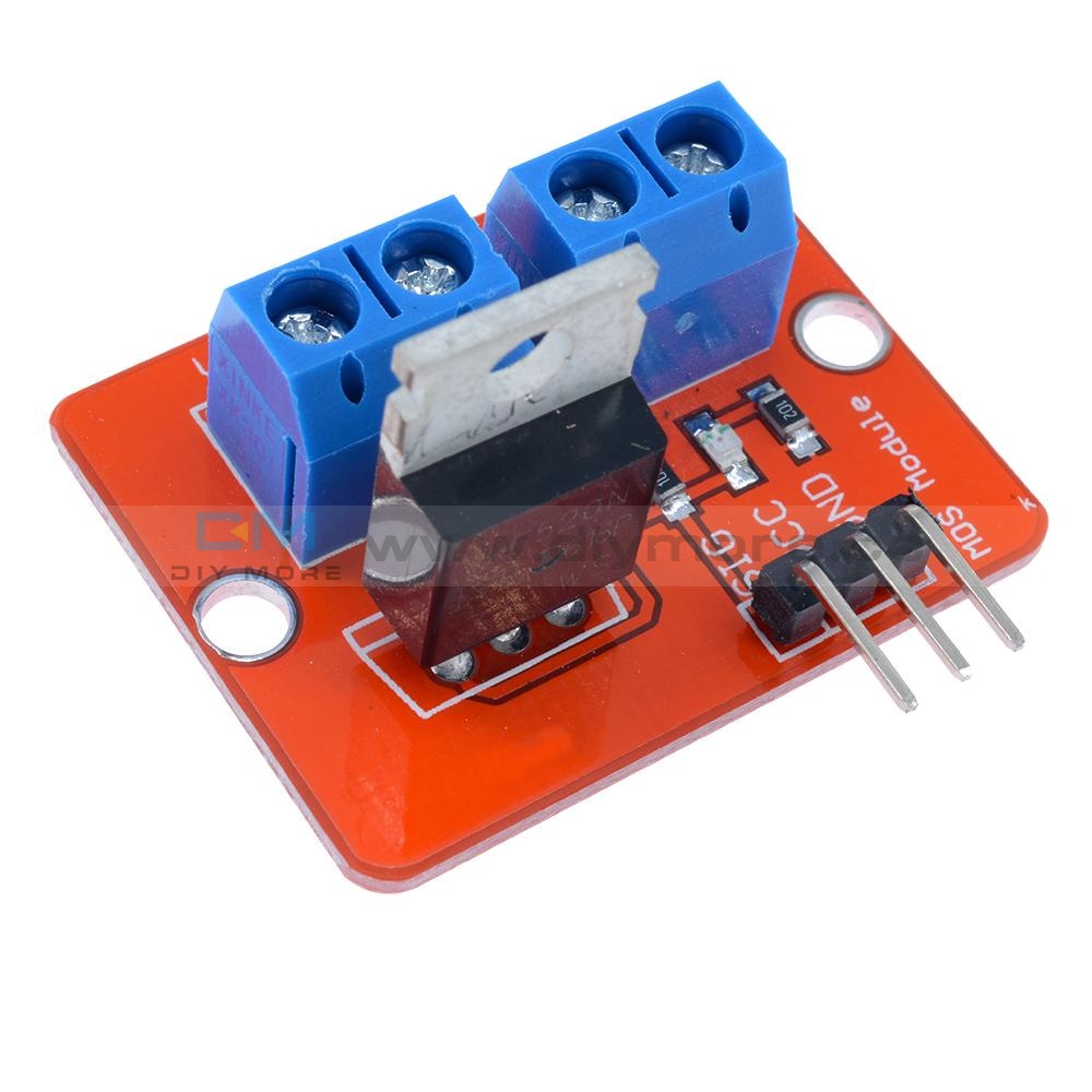 MOSFET Button IRF520 MOSFET Driver Module for Arduino ARM Raspberry pi ...