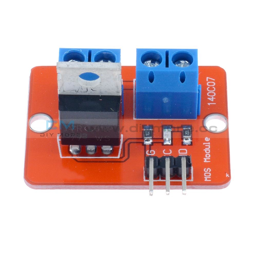 MOSFET Button IRF520 MOSFET Driver Module for Arduino ARM Raspberry pi ...